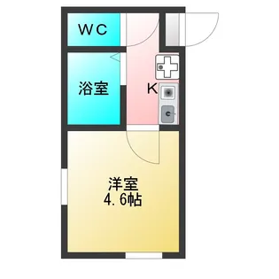 ラフィーネ上石神井【2階】の間取り