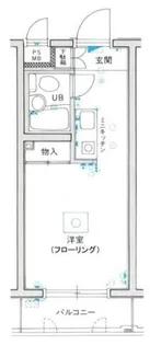 東京都世田谷区代田3【マンション】の間取り