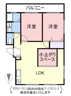 メロディハイムしみず【2階】の間取り
