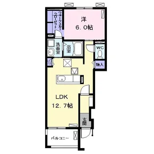 コル・レオニスβ【1階】の間取り