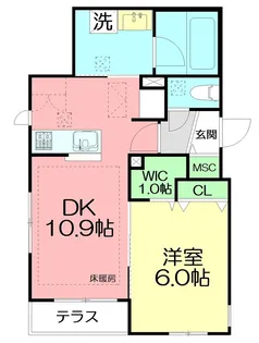 Solmare Kugenuma【1階】の間取り