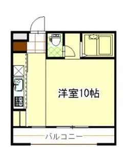 サウスパークハイツ【1階】の間取り