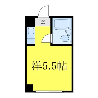河本マンション【3階】の間取り