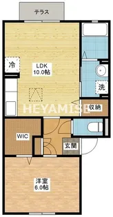 クラリティ【1階】の間取り