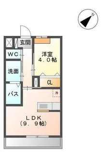 グレーシア【2階】の間取り