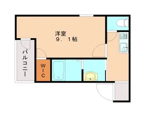 フジパレス小河通V番館【3階】の間取り