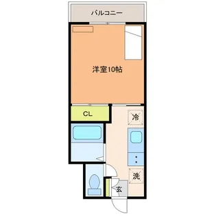PLAZA磯部【2階】の間取り