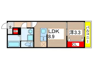 Soar second【1階】の間取り