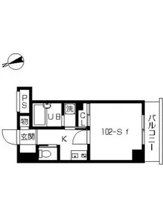スカイコート本郷東大前壱番館【1階】の間取り