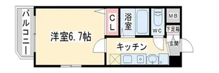 レジェンドール日本橋東【3階】の間取り