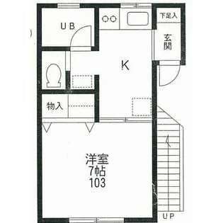 ブランコート【1階】の間取り