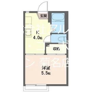 小机グッディ【2階】の間取り