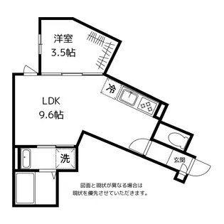 Beste Leben芝園【2階】の間取り
