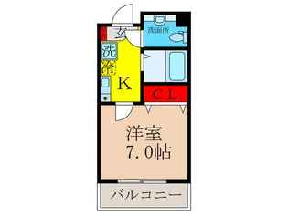 パティオ【1階】の間取り