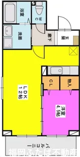 レヴェール・メゾン【2階】の間取り