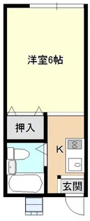 オリオンハイツ【1階】の間取り