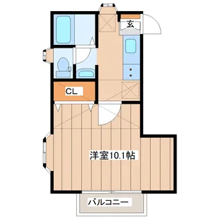 ソレイユパルク5番館【2階】の間取り