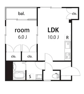 ラビータ【1階】の間取り