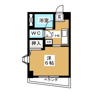 ロックヒルビルII【2階】の間取り