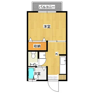 ディアス船木【1階】の間取り