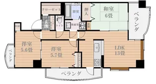 Sweet Area 南林寺【9階】の間取り