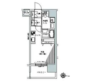 パークキューブ板橋本町【12階】の間取り