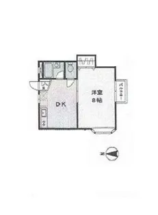 メゾンスイメイ【1階】の間取り