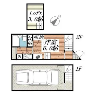 Live松戸【2階】の間取り
