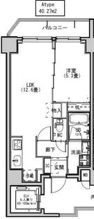 S RESIDENCE両国avenue【4階】の間取り