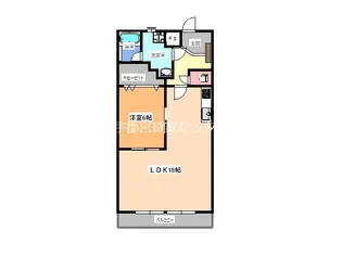 メゾン千秀【5階】の間取り