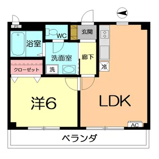 アムールソフィア【2階】の間取り