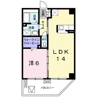 セレッソ【1階】の間取り