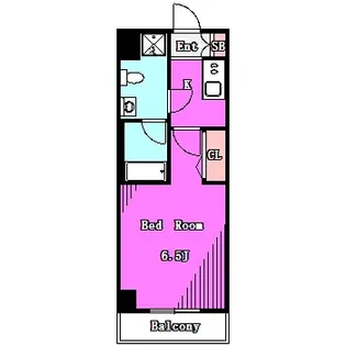 アプレシティ本駒込【4階】の間取り