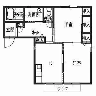 バウ ソリオ【2階】の間取り