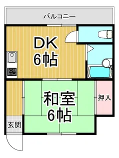 ながすダンダンハウス【6階】の間取り