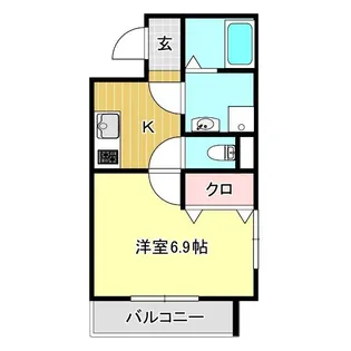 エルピスI【2階】の間取り