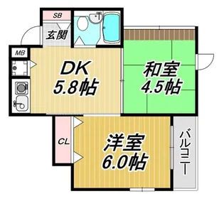 ツインルーフ【3階】の間取り