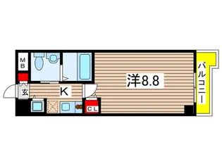 SIDE One【4階】の間取り