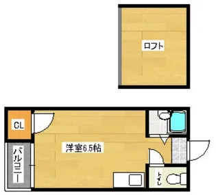マキシム名島【2階】の間取り