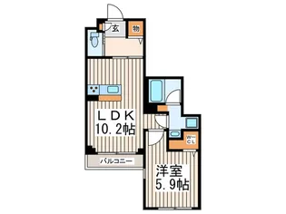 FK.HOWA18【1階】の間取り