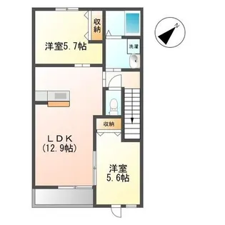 アリエッタ【2階】の間取り