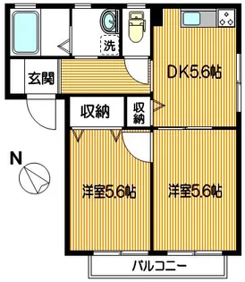 グランシードE・VI【1階】の間取り