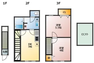 メゾン・ド・フレール要町の間取り