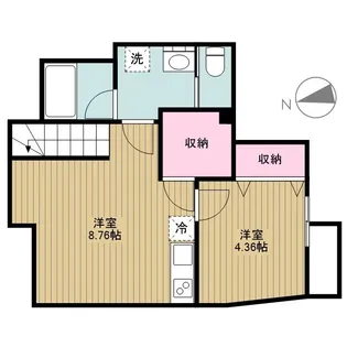 ローズテラス新小岩【3階】の間取り