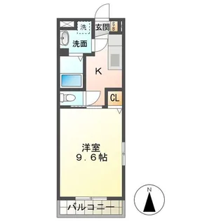 セントリバーヒルズひばりが丘【3階】の間取り