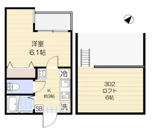 インスパーク本駒込【3階】の間取り