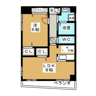 Riverge【3階】の間取り