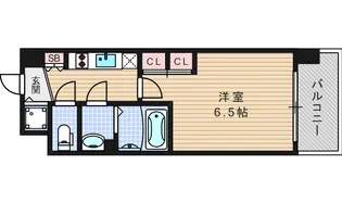 スワンズシティ中之島クロス【10階】の間取り