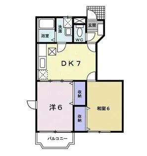 サンヒルズ柳沢【1階】の間取り