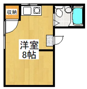 モンメゾン【2階】の間取り